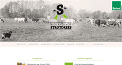 Desktop Screenshot of biolandhof-strotdrees.de